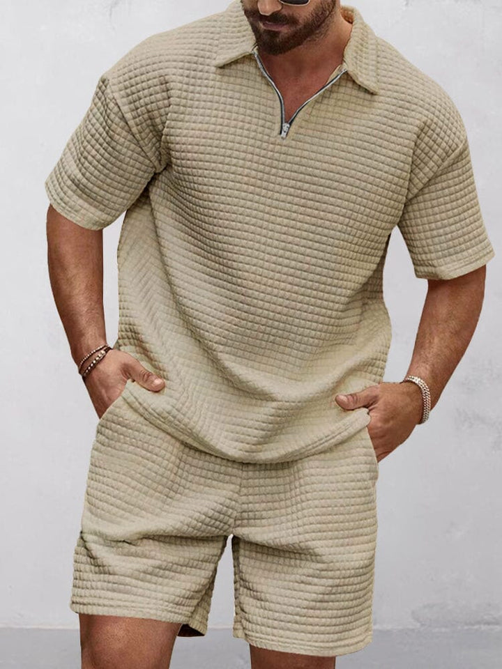Modernes Hemd-Set für Männer mit leichtem Stoff und stilvollem Design