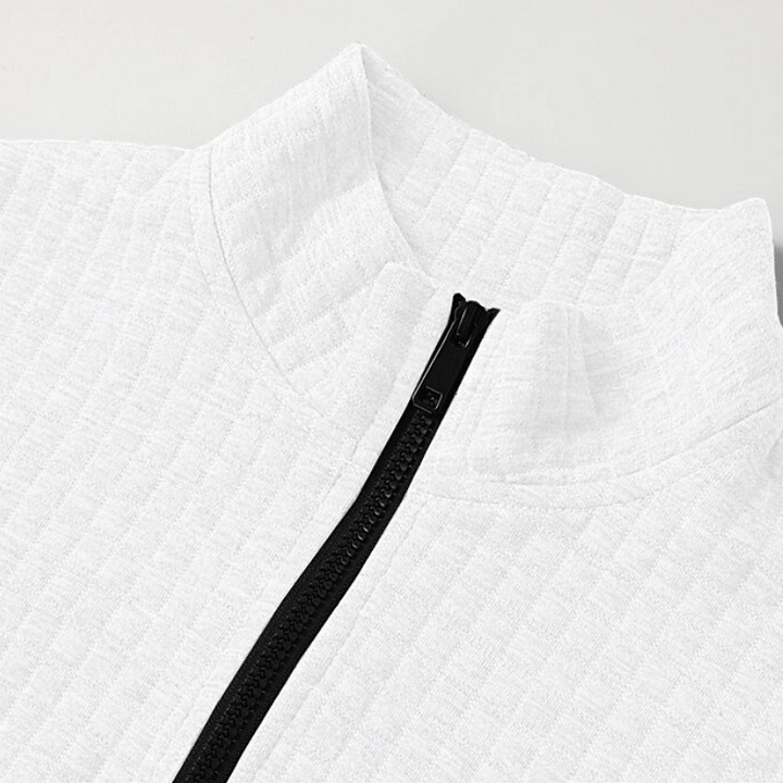 Modernes langärmeliges Herren-Polo, stilvoll und atmungsaktiv für jeden Anlass