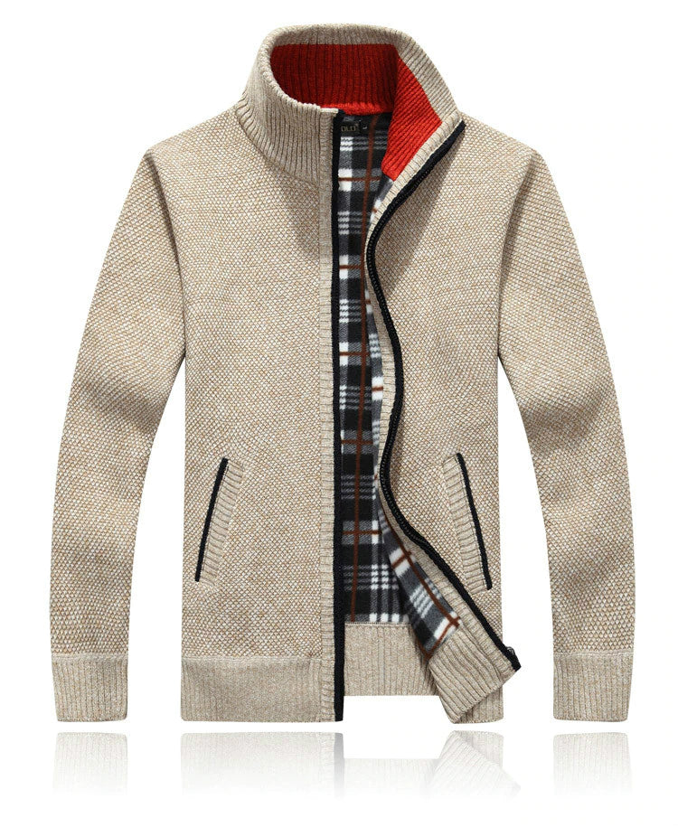 Modische Winter-Strickjacke für Männer, ideal für warme und stilvolle Herbst- und Wintertage