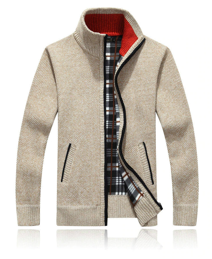 Modische Winter-Strickjacke für Männer, ideal für warme und stilvolle Herbst- und Wintertage