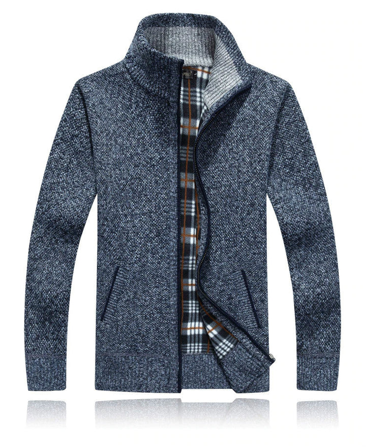 Modische Winter-Strickjacke für Männer, ideal für warme und stilvolle Herbst- und Wintertage