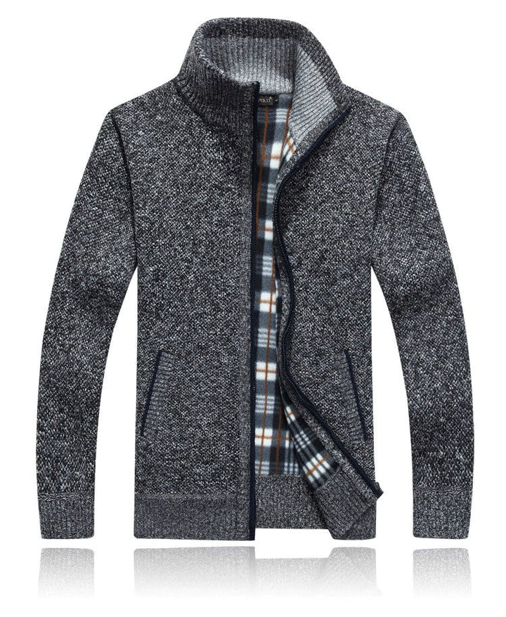 Modische Winter-Strickjacke für Männer, ideal für warme und stilvolle Herbst- und Wintertage