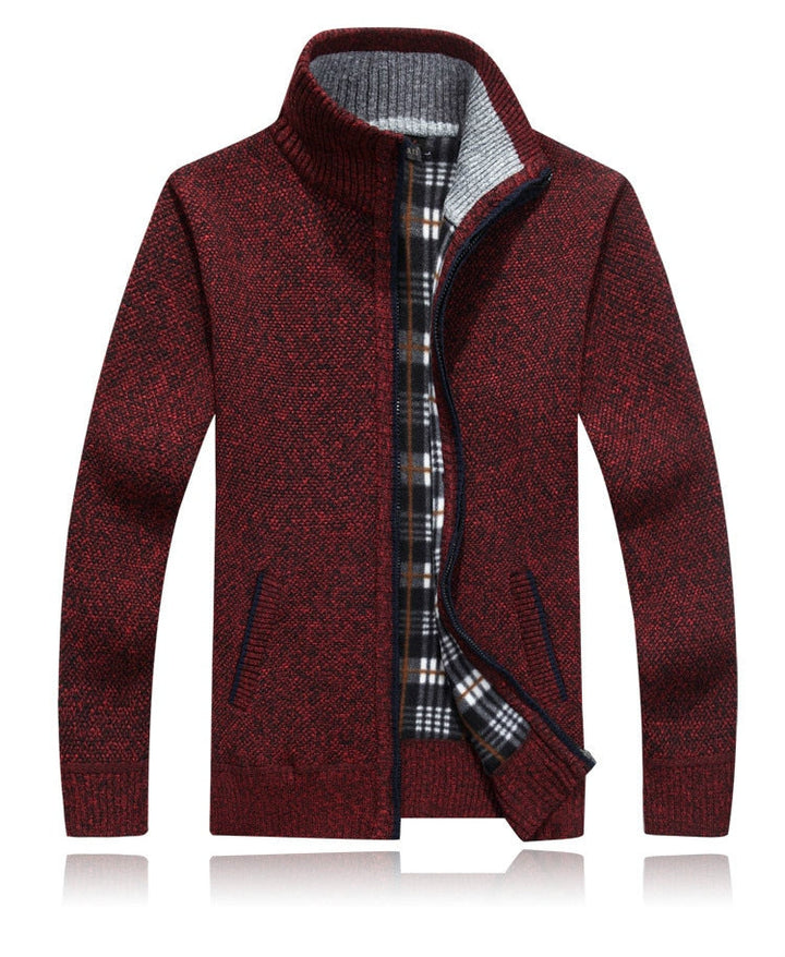 Modische Winter-Strickjacke für Männer, ideal für warme und stilvolle Herbst- und Wintertage