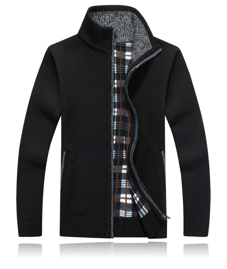 Modische Winter-Strickjacke für Männer, ideal für warme und stilvolle Herbst- und Wintertage