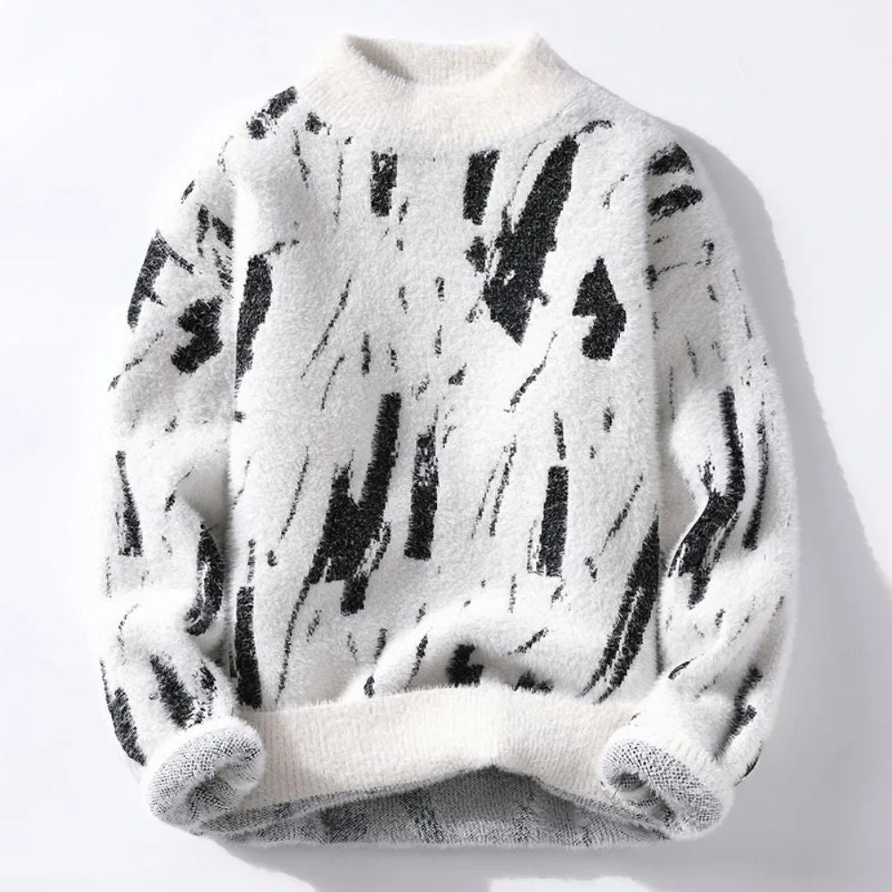 Modischer Pullover für Männer – stilvoller und bequemer Begleiter für Herbst- und Wintertage.