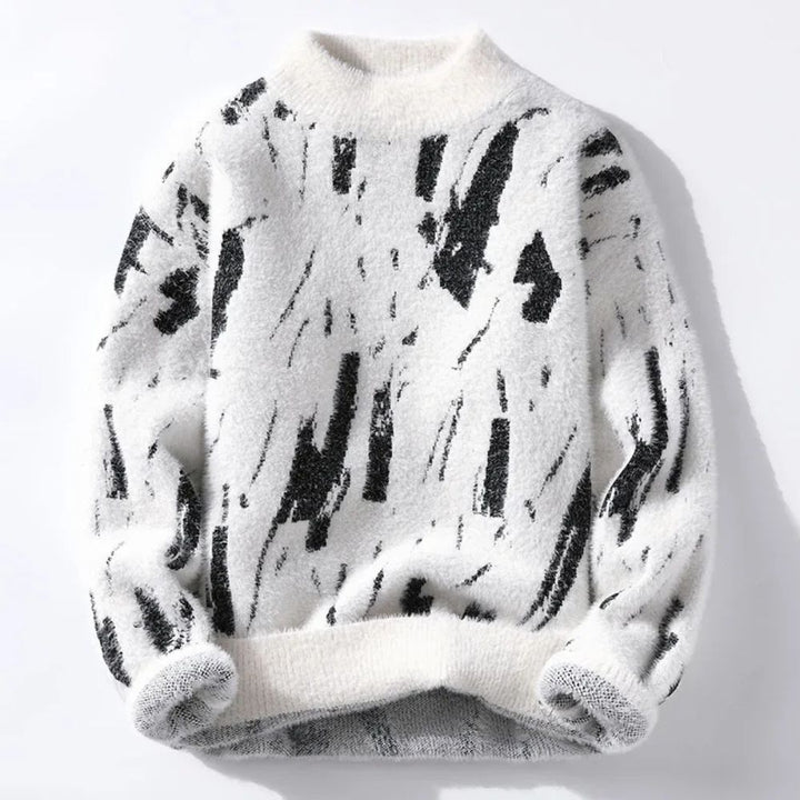Modischer Pullover für Männer – stilvoller und bequemer Begleiter für Herbst- und Wintertage.
