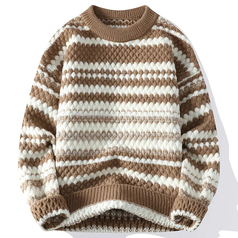Stilvoller Herrenpullover für kalte Herbst- und Wintertage, modisch und bequem