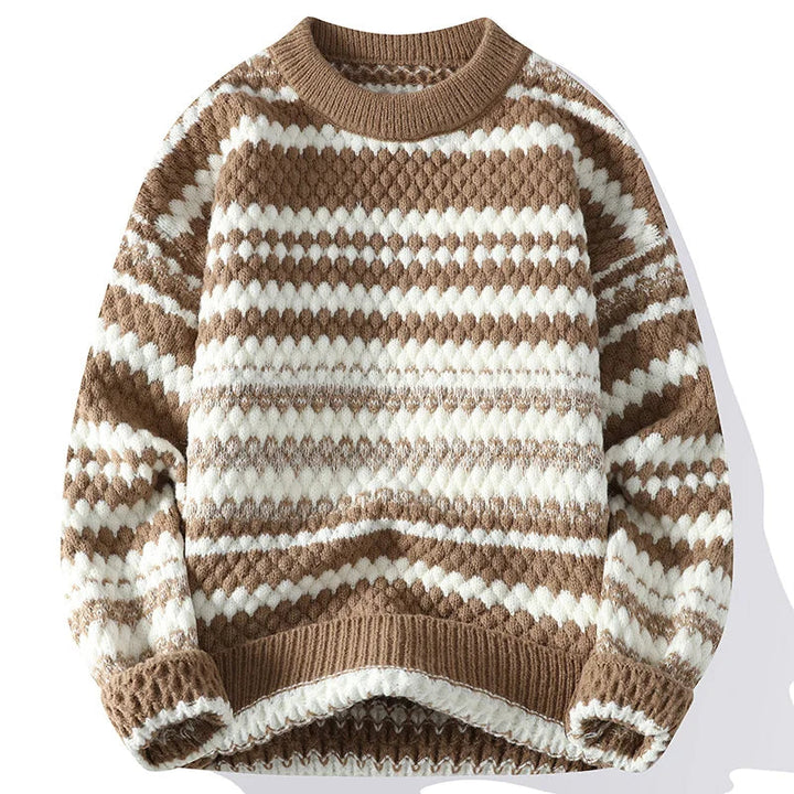 Stilvoller Herrenpullover für kalte Herbst- und Wintertage, modisch und bequem