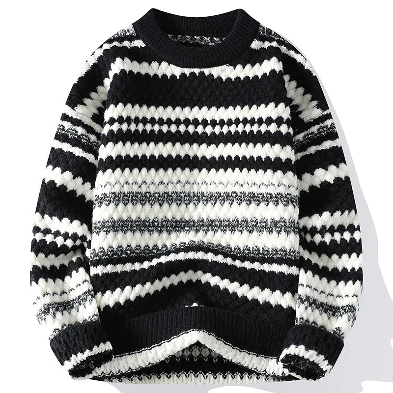 Stilvoller Herrenpullover für kalte Herbst- und Wintertage, modisch und bequem