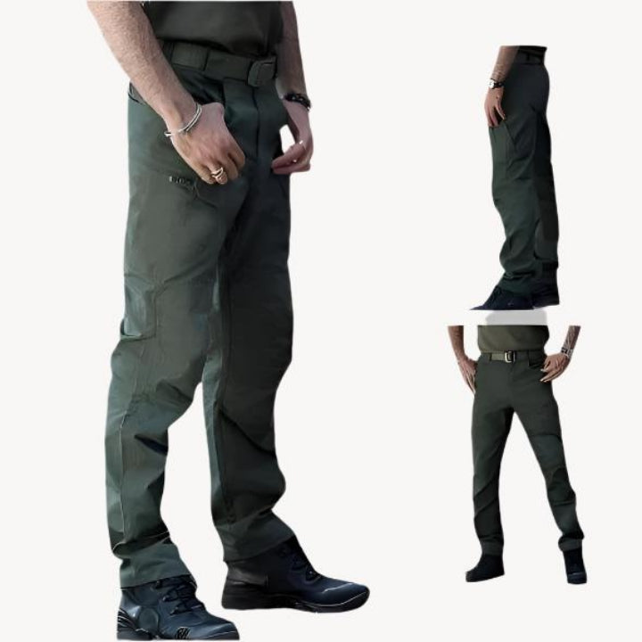 Multifunktionale Outdoor-Hose für Männer mit robustem Design, ideal für Abenteuer und Freizeit.