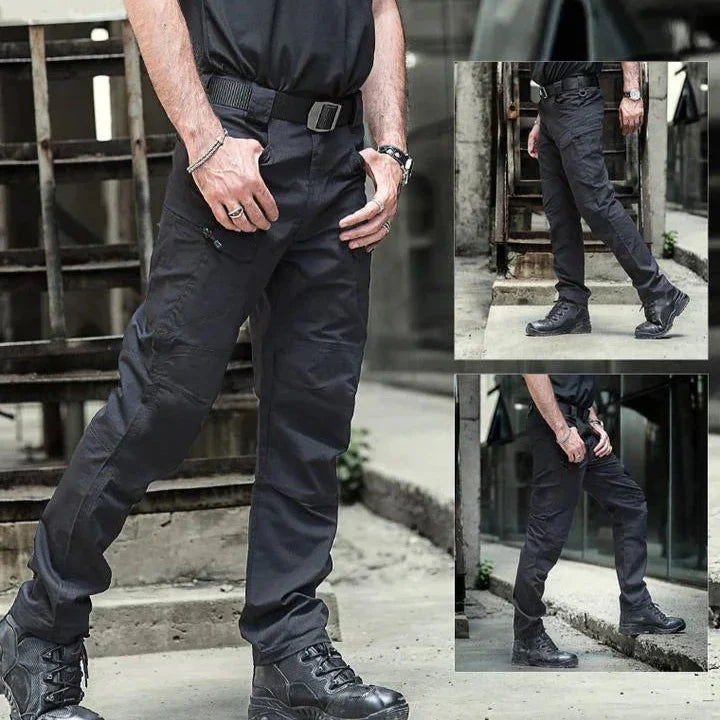 Multifunktionale Outdoor-Hose für Männer mit robustem Design, ideal für Abenteuer und Freizeit.