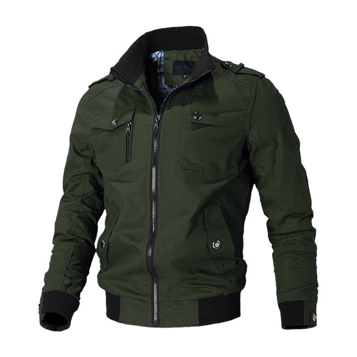 Lässige und elegante Herren-Outdoor-Jacke mit vielseitigem Design und hochwertigen Materialien