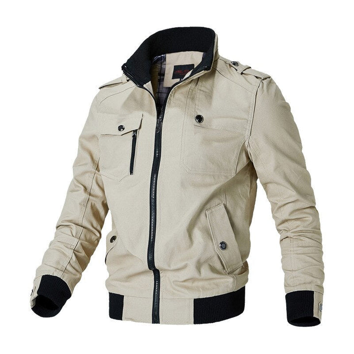 Lässige und elegante Herren-Outdoor-Jacke mit vielseitigem Design und hochwertigen Materialien