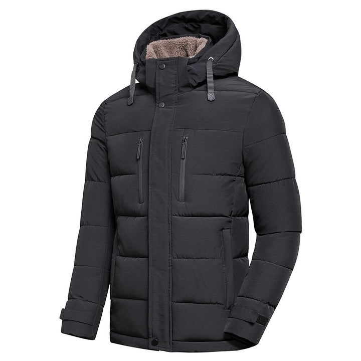 Hochwertige Herren-Steppjacke für den Winter, mit elegantem Design und hervorragender Wärmeisolierung.