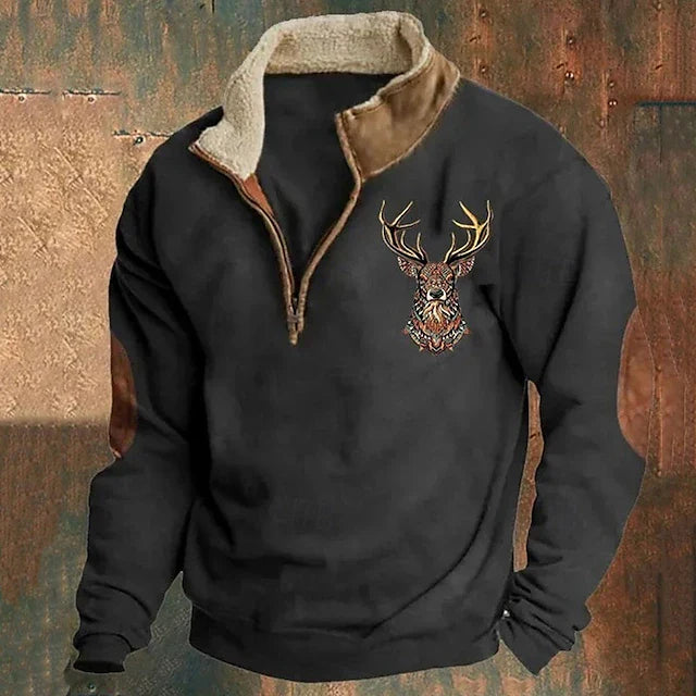 Premium-Winterpullover für Männer, ideal für kalte Herbst- und Wintertage