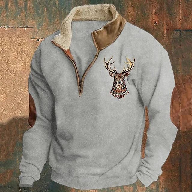 Premium-Winterpullover für Männer, ideal für kalte Herbst- und Wintertage
