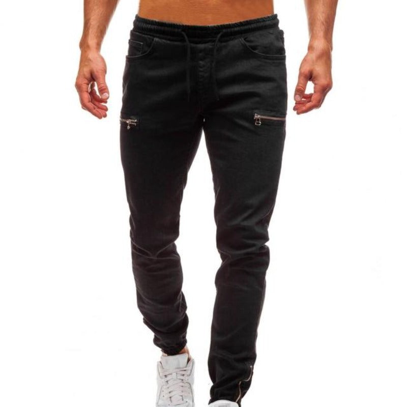 Leichte Relaxed Fit Denim-Hose für Männer – perfekt für den Sommer.
