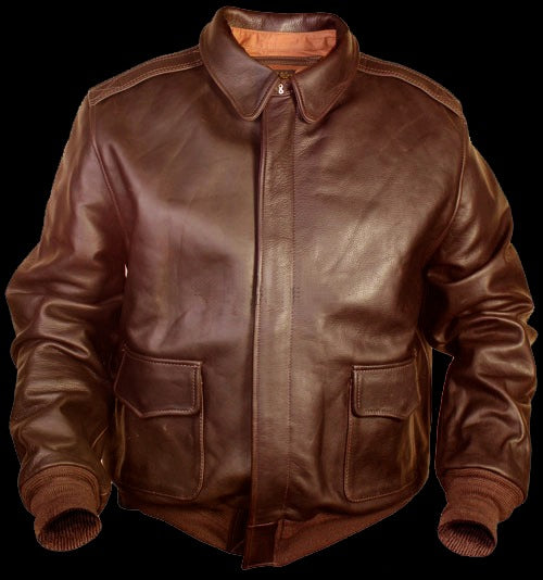 Hochwertige Winterjacke aus Rindsleder für Herren - Byron