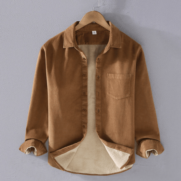  Schickes Herren-Sommerhemd mit langen Ärmeln – elegant, bequem und atmungsaktiv.