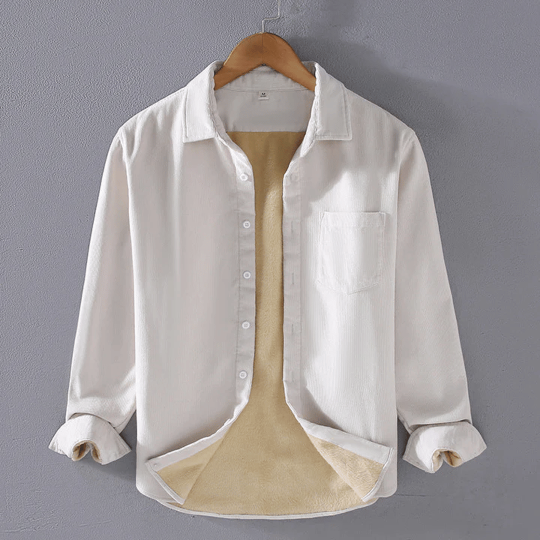  Schickes Herren-Sommerhemd mit langen Ärmeln – elegant, bequem und atmungsaktiv.