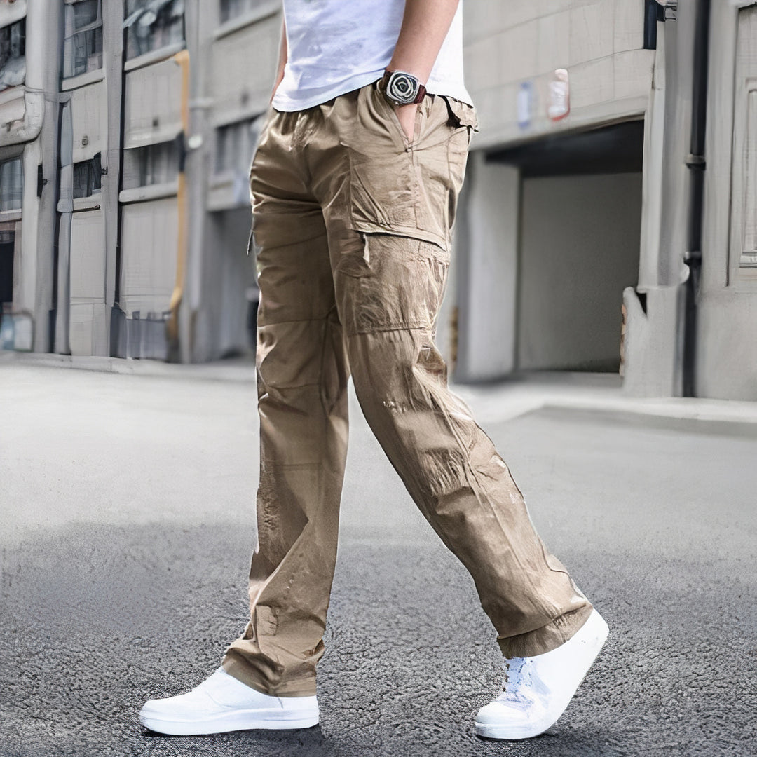 Schlanke Sommer-Cargo-Hosen für Männer – leicht, funktional & perfekt für warme Tage