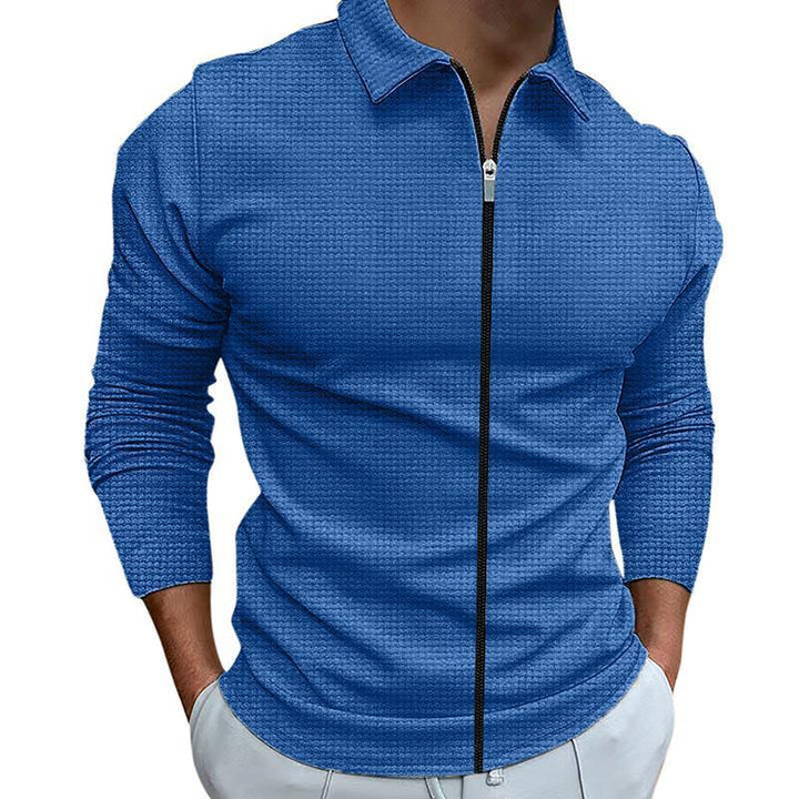 Schlichter, warmer Pullover für Herren, ideal für kalte Tage mit minimalistischem Design und angenehmem Tragekomfort