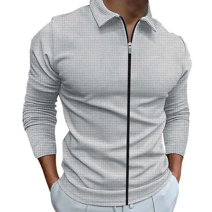 Schlichter, warmer Pullover für Herren, ideal für kalte Tage mit minimalistischem Design und angenehmem Tragekomfort