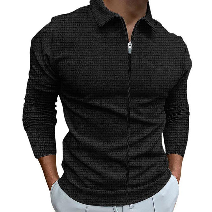 Schlichter, warmer Pullover für Herren, ideal für kalte Tage mit minimalistischem Design und angenehmem Tragekomfort