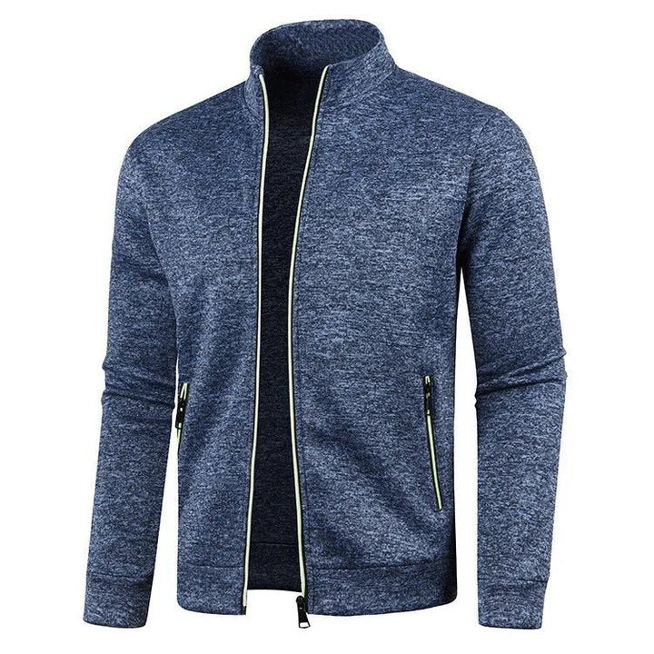 Schmal geschnittene warme Jacke für Männer, perfekt für kalte Herbst- und Wintertage.