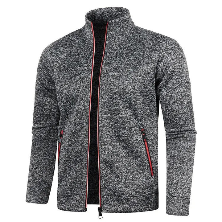Schmal geschnittene warme Jacke für Männer, perfekt für kalte Herbst- und Wintertage.