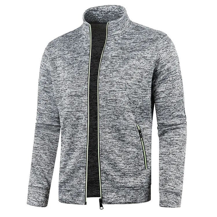 Schmal geschnittene warme Jacke für Männer, perfekt für kalte Herbst- und Wintertage.