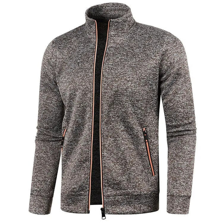 Schmal geschnittene warme Jacke für Männer, perfekt für kalte Herbst- und Wintertage.