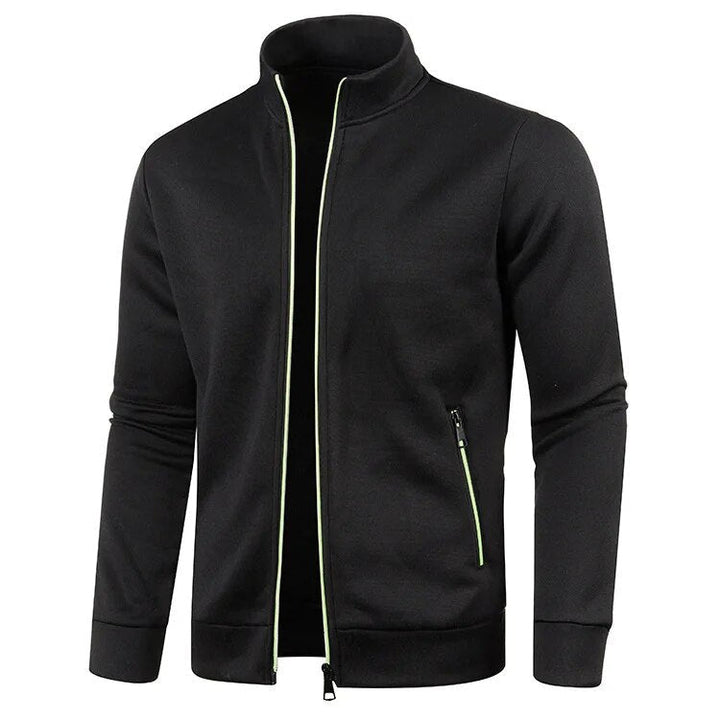 Schmal geschnittene warme Jacke für Männer, perfekt für kalte Herbst- und Wintertage.