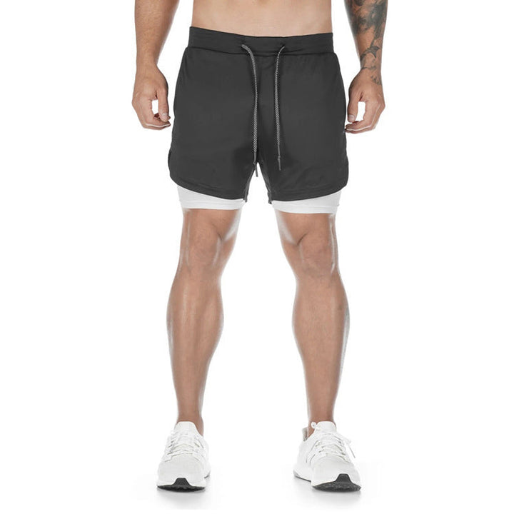 Schnelltrocknende 2-in-1-Trainingsshorts für den Sommer – leicht, atmungsaktiv und funktional für Sport & Freizeit