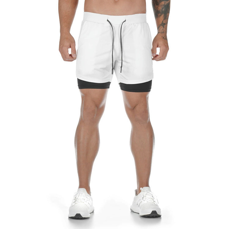 Schnelltrocknende 2-in-1-Trainingsshorts für den Sommer – leicht, atmungsaktiv und funktional für Sport & Freizeit