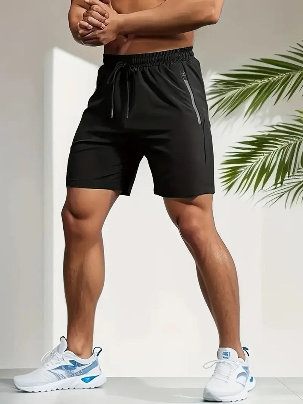 Schnelltrocknende Fitness-Shorts für Männer – atmungsaktiv, flexibel und ideal für sportliche Aktivitäten