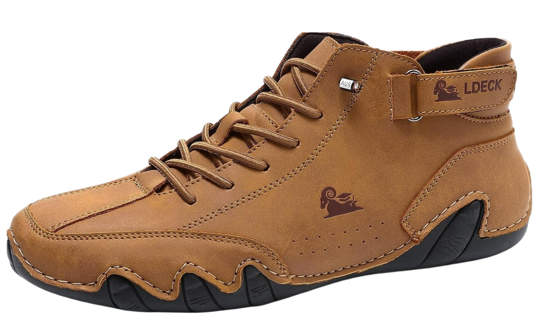 Bequeme knöchellange Schuhe für Männer mit leichter Sohle und stabiler Passform für Alltag und Freizeit
