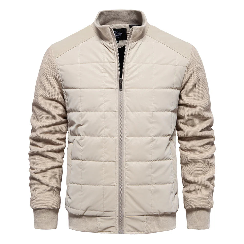 Hochwertige Winterjacke für Männer, elegant und warm, ideal für kalte Wintertage