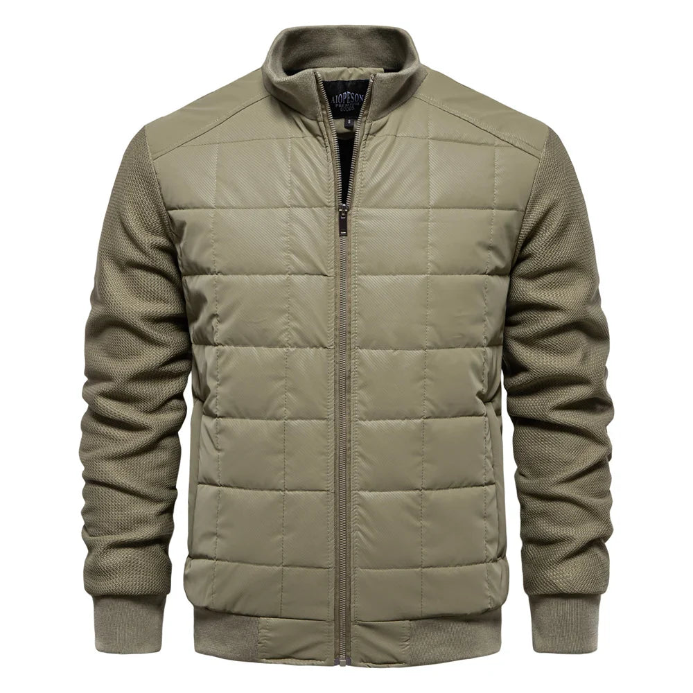 Hochwertige Winterjacke für Männer, elegant und warm, ideal für kalte Wintertage