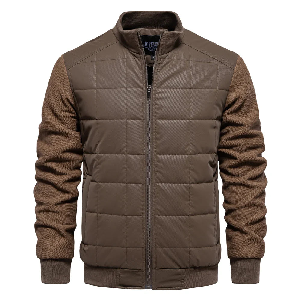 Hochwertige Winterjacke für Männer, elegant und warm, ideal für kalte Wintertage