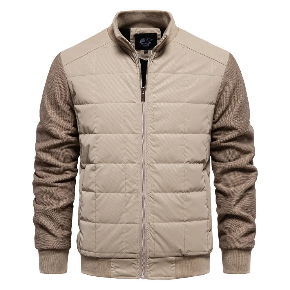 Hochwertige Winterjacke für Männer, elegant und warm, ideal für kalte Wintertage
