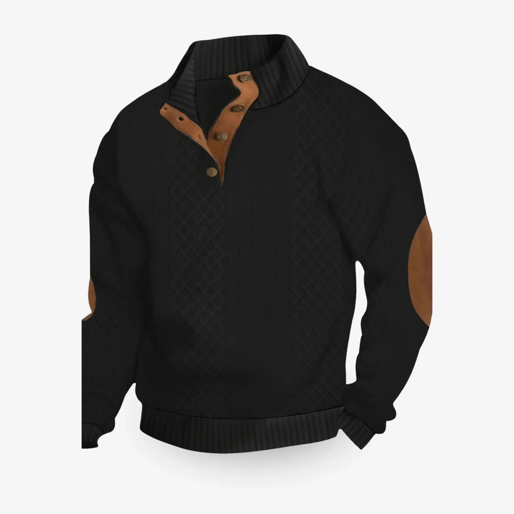 Warmer Herren-Winterpullover aus hochwertigem Strickstoff – ideal für kalte Tage