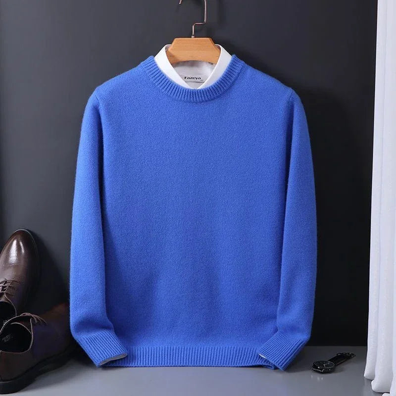 Eleganter Winterpullover für Männer, kombiniert Stil und Komfort für kalte Tage