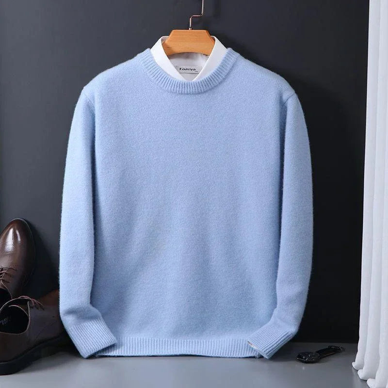 Eleganter Winterpullover für Männer, kombiniert Stil und Komfort für kalte Tage