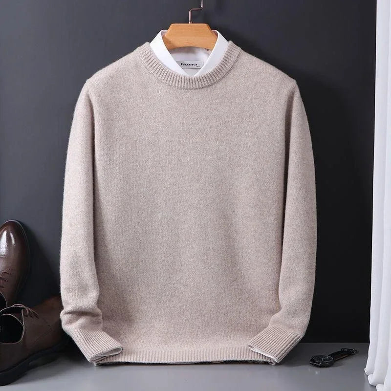 Eleganter Winterpullover für Männer, kombiniert Stil und Komfort für kalte Tage
