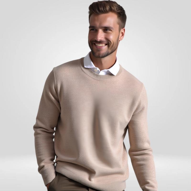 Eleganter Winterpullover für Männer, kombiniert Stil und Komfort für kalte Tage