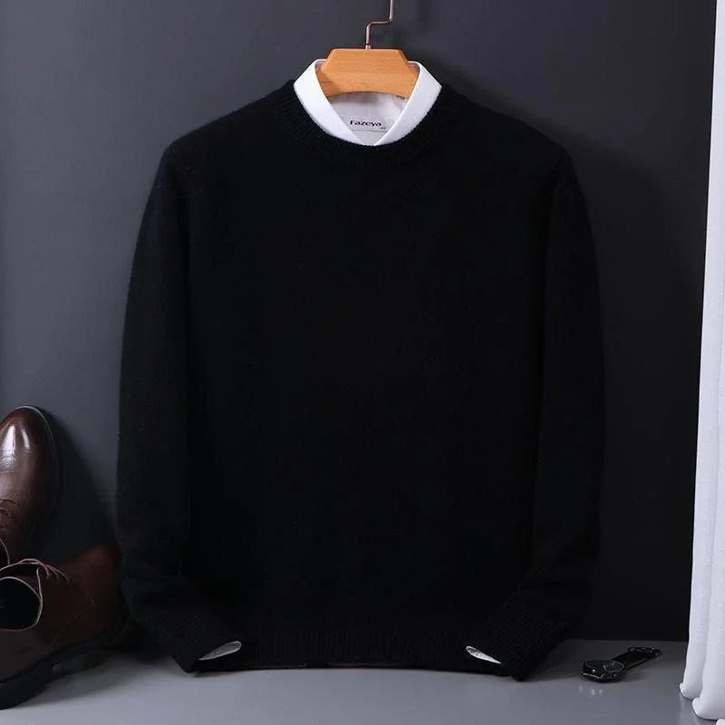 Eleganter Winterpullover für Männer, kombiniert Stil und Komfort für kalte Tage