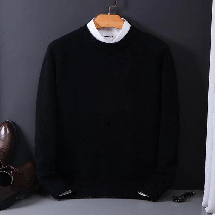 Eleganter Winterpullover für Männer, kombiniert Stil und Komfort für kalte Tage
