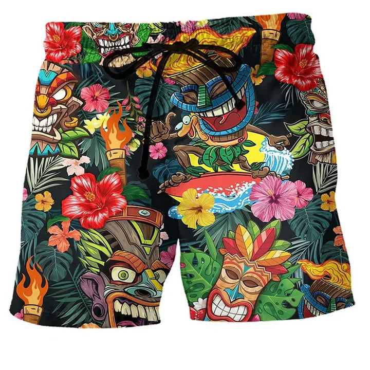 Stylische klassische Strandshorts für Männer, ideal für Strand, Pool und sommerliche Tage