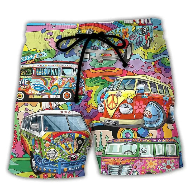 Stylische klassische Strandshorts für Männer, ideal für Strand, Pool und sommerliche Tage